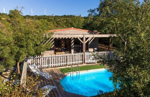 Lodge milieu - Piscine privée Terrasse - - Foto 19