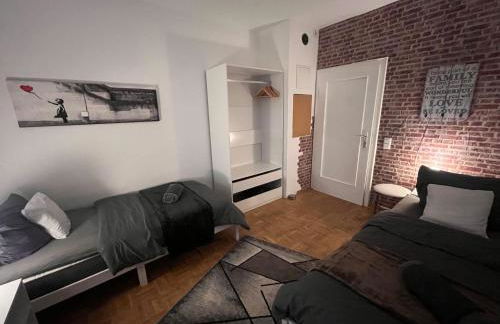 Großes Apartment Aschaffenburg 4 Schlafzimmer bis zu 10 Personen Mainpark Apartment Mainaschaff - Foto 39