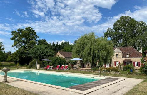 Vakantiehuis La Poire, op landgoed aan de Dordogne - Foto 1