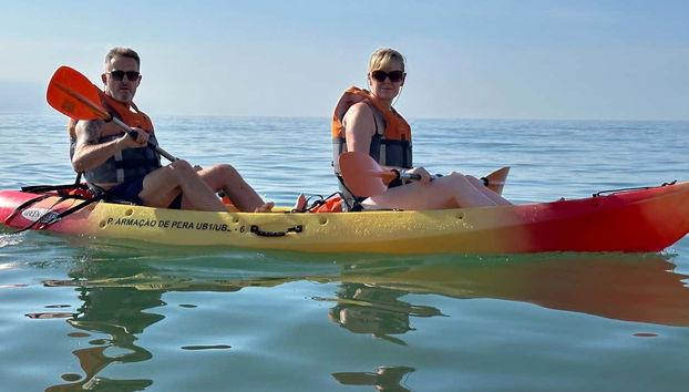 Excursion aux grottes d'Armação de Pêra en kayak - Photo 5, Prêts à ramer !