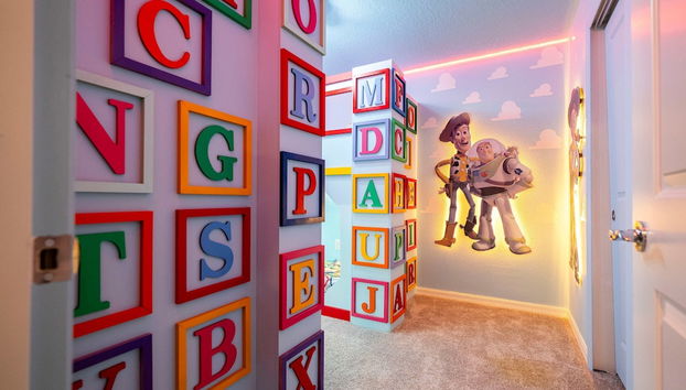 Luxury 7Bd Close to Disney With Pool and Spa at Windsor Cay 16218 - Foto 3, Habitación