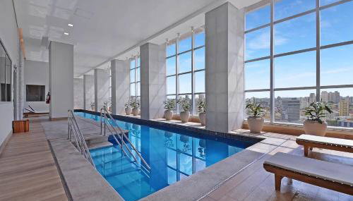 Piscina aquecida Vista Romântica Estacionamento - Foto 1, sunbed