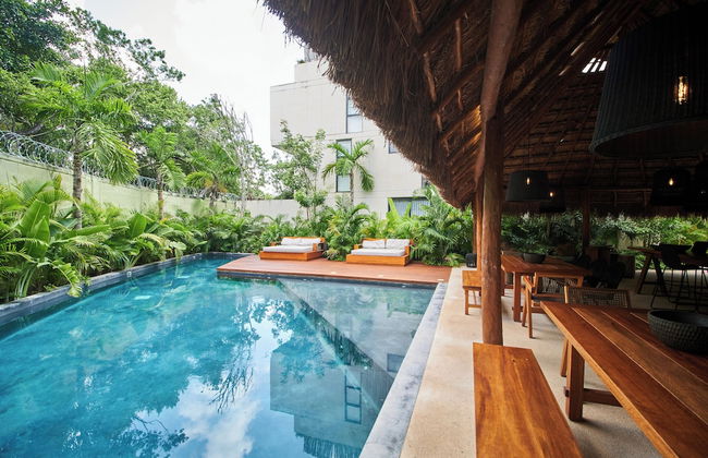 Luxury Penthouse in Aldea Zama, private pool and rooftop, 24 7 security in a gated community - Photo 75