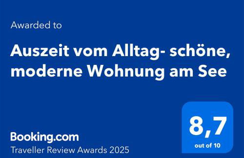 Auszeit vom Alltag- schöne, moderne Wohnung am See - Foto 17