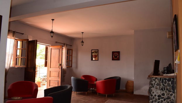 Zona de estar del vestíbulo