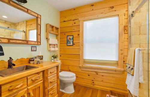 Log Cabin! Hot Tub|Sauna|Fire Pit|Mnt. Access! - Foto 56