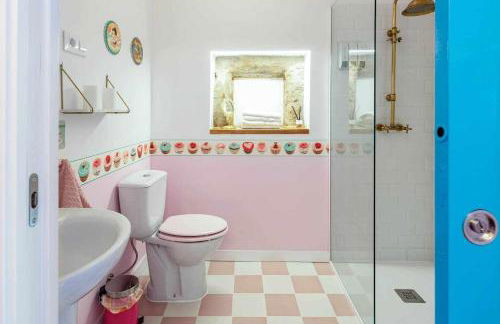 La Suite Años 50 La casa Barbie, bañera y chimenea de leña - Foto 7