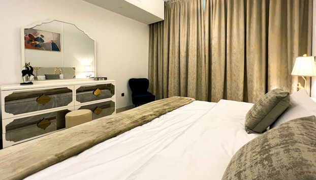 SuperHost - Peaceful 1BR Apt With Balcony in Front of the Sea - Foto 4, Habitación