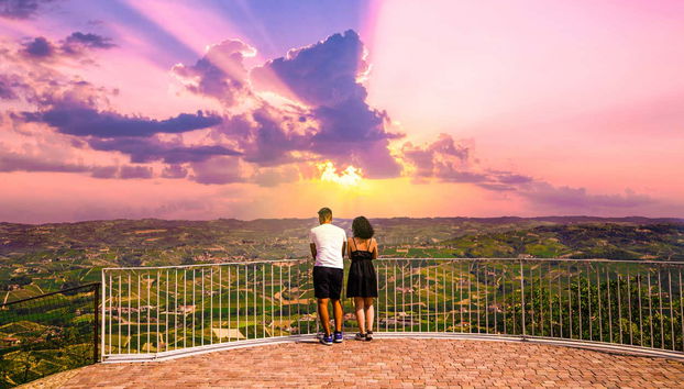 Take in expansive landscapes of the area