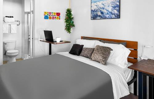 Downtown San Jose Priv Entry Priv Bath SJSU and AC - Foto 6