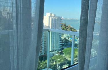 Flat Praia do Canto Iate Clube long Stay - Foto 19