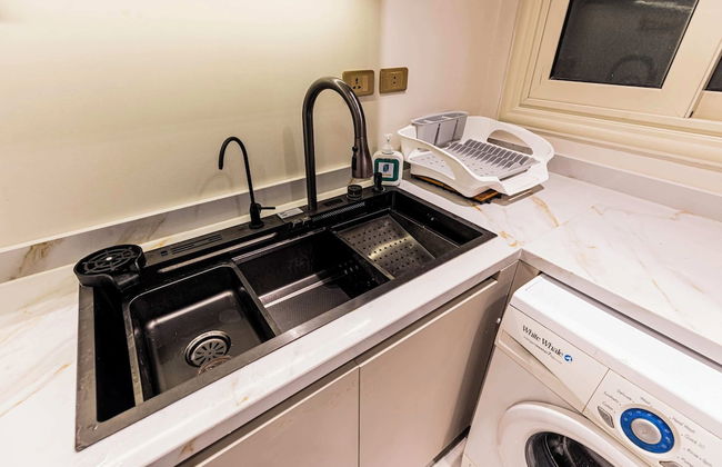 Xuru Stays I Imperial & Inviting 3bdr Duplex w/ Roof @new Cairo - Foto 44