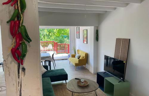 Large Apartment with Mountain View in Espelette - Foto 11