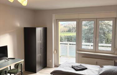 Myflat Apartment mit 6 Betten, 3 Schlafzimmern und Balkon bei Leipzig BMW, Amazon, Porsche, Messe - Foto 20