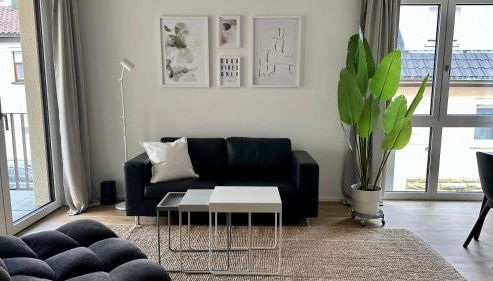 3-Zi-Neubauapartment möbliert - Foto 2