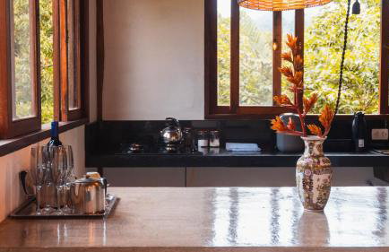 Ecocasa azul - Chalé na mata - Foto 38