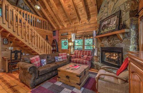 Golden Eagle GA Cabin - Hot Tub, Firepit & Fast WiFi - Foto 16