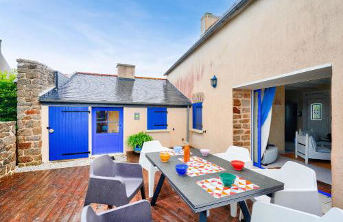 Maison avec terasse et jardin - 1km plage de Kérity - Foto 1