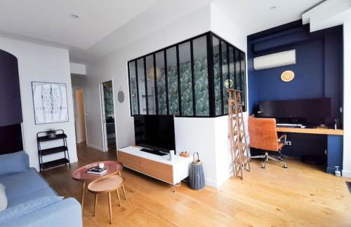 Appartement rénové une chambre avec espace de travail - Foto 1