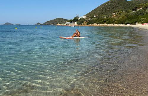 Appartement de luxe type 4 Eden Suite Sanguinaires vue mer avec piscine chauffée résidence Ajaccio - Foto 6