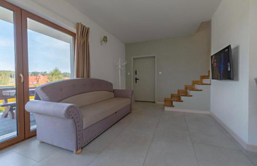 Malinowe Wzgórze domki 90 m2 z sauną i balią - Foto 32