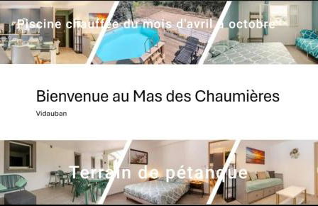 Rez de Villa au calme piscine chauffée, terrain pétanque - Photo 1