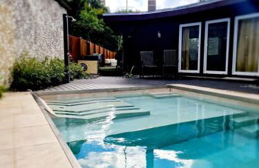 Poolhaus mit Sauna und Kamin - Offenburg, Straßburg, Europapark - Foto 2