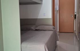 Lindo Studio Matinhos Prédio na beira mar. - Foto 5