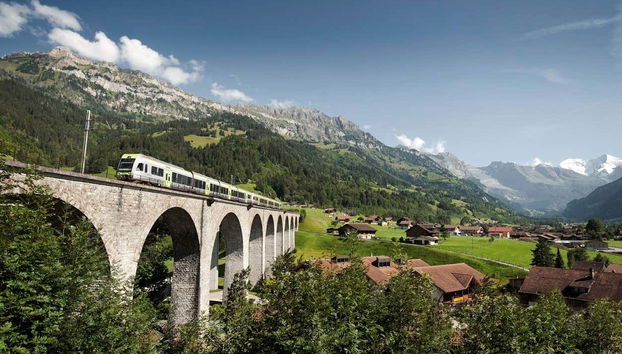 Atravesando los Alpes en el Tren Verde