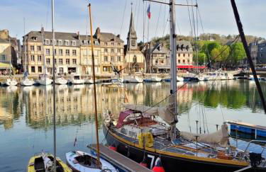 -Parking privé -Maison Entière -Balancoire en intérieur-Coeur historique -La Clef de Honfleur - Foto 38
