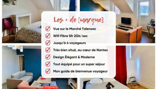 Les toits de Talensac - 4pers - Hypercentre - Foto 4