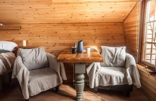 Wooden tiny house Glamping cabin with hot tub 1 - Photo 8