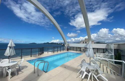 Flat moderno com vista para o mar e varanda! - Foto 1