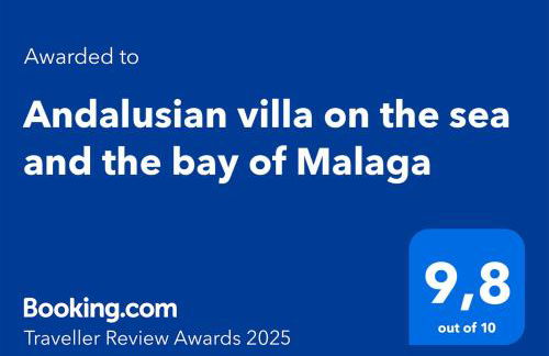 Andalusian villa on the sea and the bay of Malaga - Photo 2