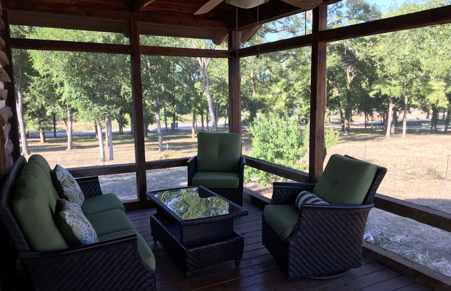 Log Cabin 1 at Son's Blue River Camp - Foto 8