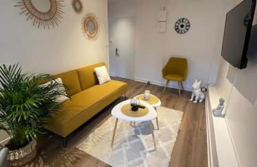 Le Sunny-hyper centre -proche gare - Paisible -WIFI HD -NETFLIX-Idéal couple business et famille - Foto 2