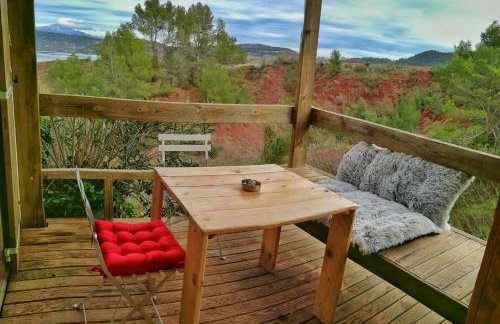 Studio 22 m2, terrasse vue lac, dans propriété face au Lac du Salagou - Foto 11