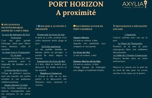 Port Horizon - T3 terrasse vue port climatisé piscine WIFI résidence Escale Port - Foto 19