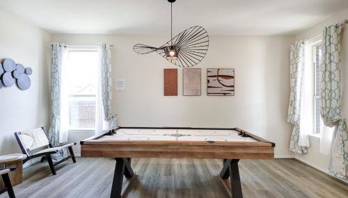 Hot Tub Retreat Games BBQ Air Hockey Swing Set - Foto 2