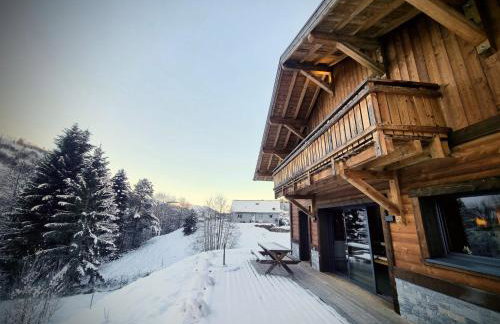 Chalet paisible 3 étoiles Sauna, Cheminée, Terrasse Sud, Vue montagne, Bois & Pierre authentique et confort moderne - Photo 41