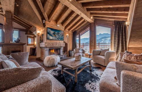 Courchevel 1850: Appartement ski-in/ski-out, 3 chambres, Wi-Fi, parking - FR-1-631-235 - Foto 2