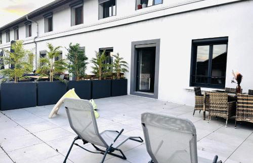 Le Terracotta cocon moderne à 2 pas de la Gare ligne directe GENÈVE-LYON-PARIS - Foto 61