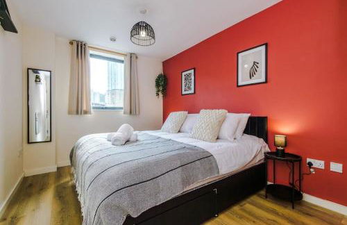 Modern 2BR near Manchester city centre - Free parking garage - Foto 32