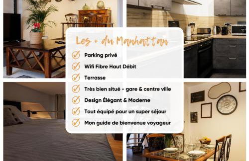 Manhattan Loft - centre - 5 mn à pied gare - parking privé - patio - Photo 5