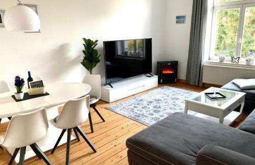 DEUTSCHE VILLA - SUPERIOR APARTMENT- 1 Obergeschoss mit gem Sauna und Garten - Foto 27