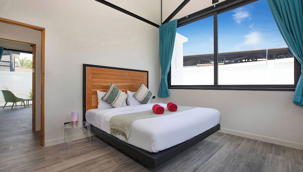 17m Oxygen Pool Villa Sunset Garden 11 - Foto 3, Habitación