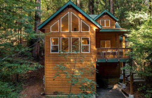 The Wood Chalet Hot Tub BBQ Redwoods - Foto 2