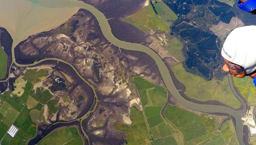 Saut en parachute à Auckland