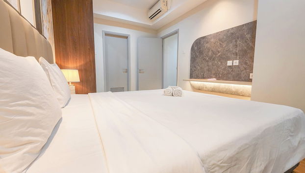 Wonderful 2BR with City View at Grand Sungkono Lagoon Apartment - Foto 3, Habitación