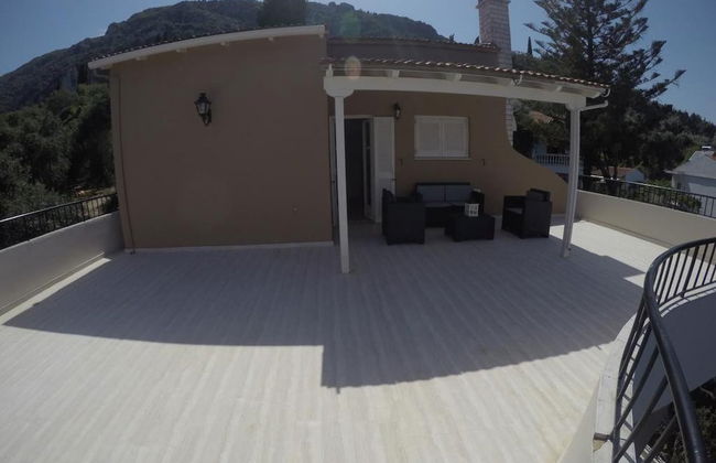 Villa Litsa Large Private Pool Walk to Beach Sea Views A C Wifi - Foto 6